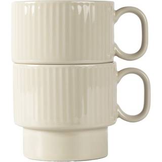 Sagaform Coffee & More temugg 2-pak, beige