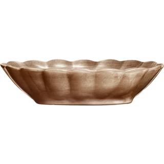 Mateus Oyster Skål 75 Cl brun - Serveringsskåle Keramik Kanel - ECN363