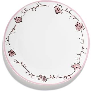 Serax Dark Viola Forretstallerken - Asietter Benporcelæn Rosa - B9223103-400