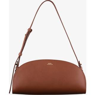 A. P.C. A. P.C. Brown Sac Demi-Lune Shoulder Bag