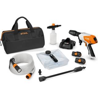 Stihl batteri mellemtrykrenser rca 20 med 2 x as 2 batteri og al 1 lader