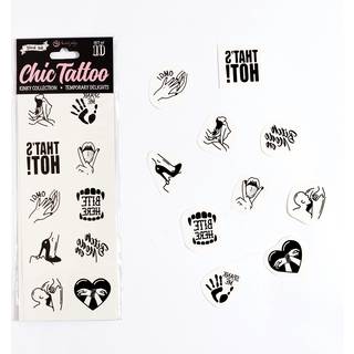 Secret Play Chic Tattoo Kinky Collection 10pcs