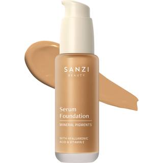 Minerals Pigments Serum Foundation, 08 Deep Warm Golden