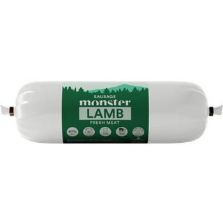 Monster Hundepølse Lam - 400 g