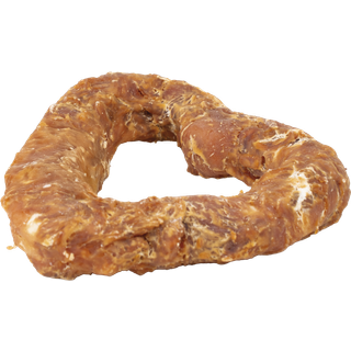 Hjerte I Råhud Med And - 7 cm