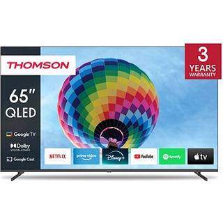 Thomson Google 65" QG4S14 4K QLED smart TV (2024/sidefødder) - På lager i butik
