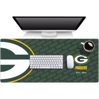 YouTheFan NFL Green Bay Packers Logo Series skrivebordsmåtte - XL tastatur- og musemåtte til hjemmet eller kontoret; Vis din holdånd