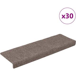 Trappemåtter Tuftet 65X21X4 Cm Farvet - 30 / Creme