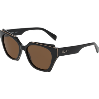 Liu Jo Kvinde LJ809S 001 Solbriller Bio-injekt Sort Marrone Firkantet Normal