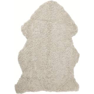 Skinnwille, Curly fåreskind 60x95 cm Sand
