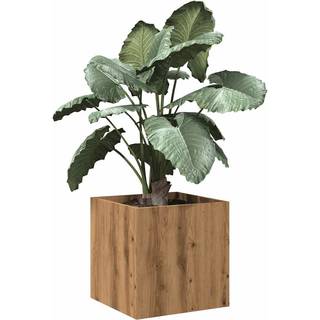 Plantekasse 40X40X40 Cm Konstrueret Træ - artisan eg
