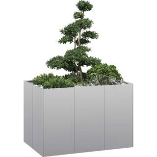 plantekasse 120x80x80 cm galvaniseret stål