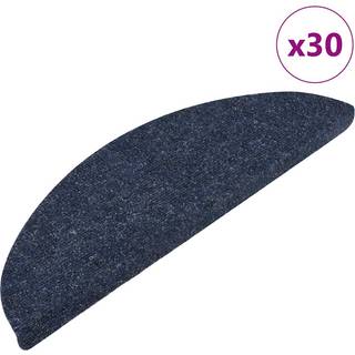 Selvklæbende Trappemåtter - 30 / Blå / 56 x 17 x 3 cm