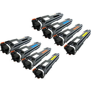 Pakke sæt HP 126A 2x4 farver BK-C-M-Y alternativ 8400 sider