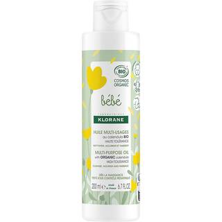 Klorane Bébé Multi-Purpose Oil Nærende kropsolie til babyhud 200 ml - 200 ml