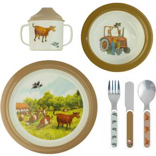 Mor Muh og Krage Spisesæt