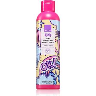 Avon Kids Fruit Shampoo og balsam 2-i-1 200 ml - 200 ml