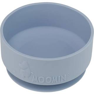 Rätt Start Mumin Silikone-skål med sugekop Sky Blue