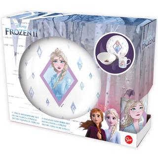 Disney Frozen Service i keramik - skål, tallerken og kop