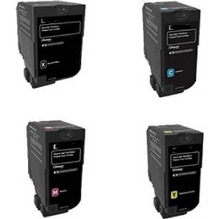 Kompatibelt sæt 4x toner til Lexmark XC4100 XC4140 XC4140de XC4150 XC4153 fra ABC