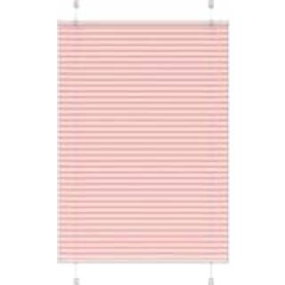 Plisségardin Stofbredde 94,4 Cm Polyester Lyserød - 95 x 100 cm