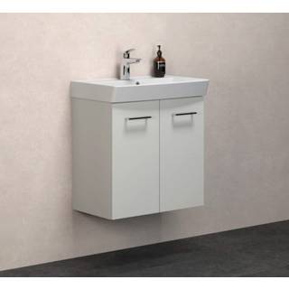 Dansani Mido 62 cm møbelpakke med låger - Hvid mat