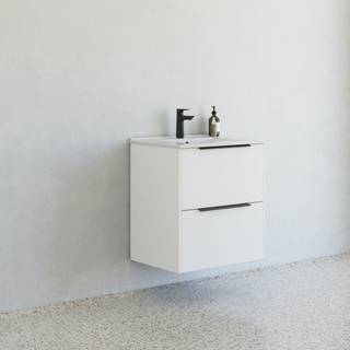 Dansani Mido møbelpakke 61 cm 2 sk, vask, glat, hvid mat