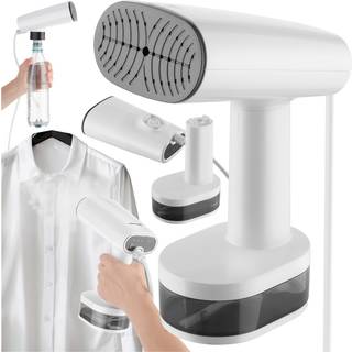 Tøjdamper med 4 tilstande og flaskeadapter, 370 ml, 1640 W - hvid