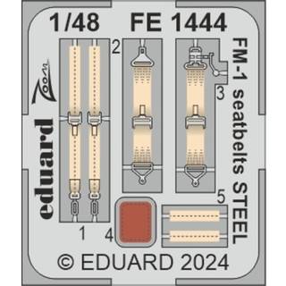 FM-1 seatbelts STEEL TAMIYA