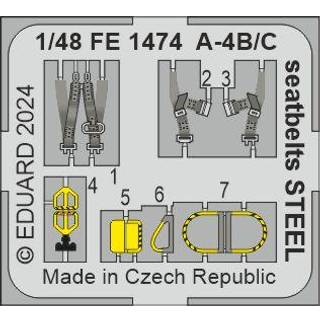 A-4B/C seatbelts STEEL