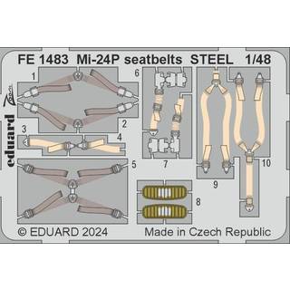 Mi-24P seatbelts STEEL