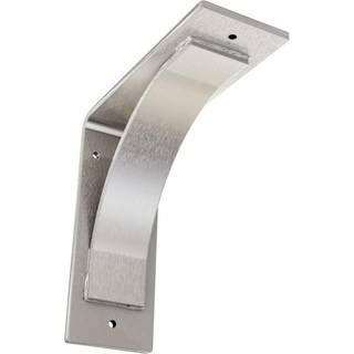 Ekena Millwork BKTM03X08X08Moss Steel Bracket Morris 3 """" W X 8 """" D X 8 """" H Rustfrit st?l