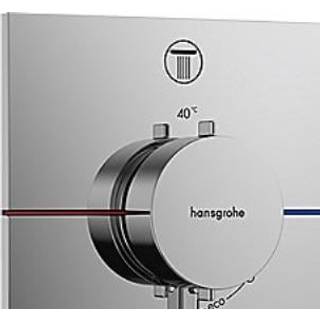 hansgrohe ShowerSelect Comfort S Termostatarmatur til indbygning 2 udtag i krom