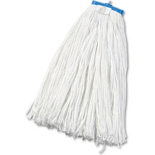 Boardwalk 724Rea Cut-End Lie-flat v?d moppehoved Rayon 24oz hvid