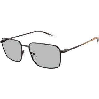 Armani Exchange AX2053S 600387 57 Solbriller Mænd Gunmetal - Matte Gunmetal - 57mm