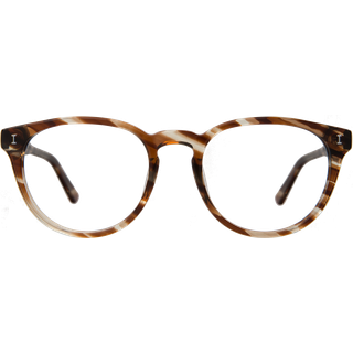 Illesteva Bristol BRT3OP 49 Solbriller Mænd Brun - Striped Sand Dune Brown - 49mm