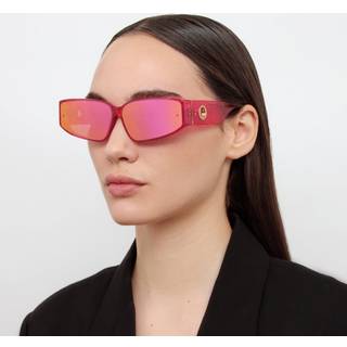 Linda Farrow ALEXIS LFL1465 C3 66 Solbriller Mænd Lyserød - Transparent Neon Pink - 66mm