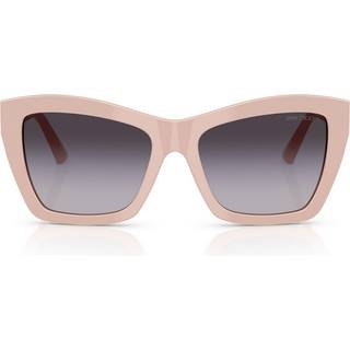 Jimmy Choo Kvinde JC5031 50148G Solbriller Acetat Rosa Grå Cat Eye Normal Skygge