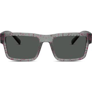 Arnette AN4344 Omgee 296987 54 Solbriller Mænd Lyserød - Opaque Grey Splatter Pink Print - 54mm