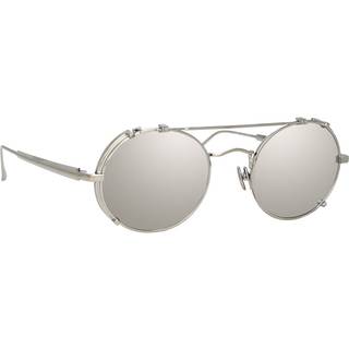 Linda Farrow JIMI LFL1038 C5 58 Solbriller Mænd Silver - Platinum Silver - 58mm