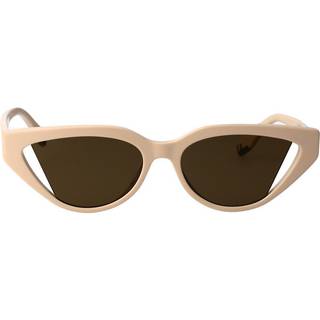 Fendi FE 40009I 57J 52 Solbriller Kvinder Brun - Shiny Beige - 52mm