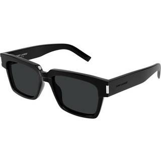 Saint Laurent SL 732/F VADIM Asian Fit 001 55 Solbriller Mænd Black - Black - 55mm