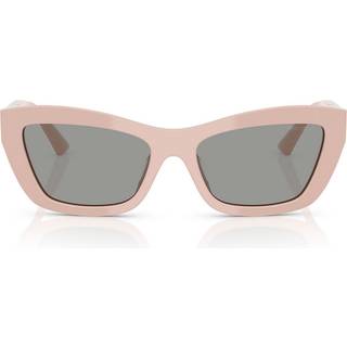 Jimmy Choo Kvinde JC5030U 501487 Solbriller Acetat Rosa Grå Cat Eye Normal
