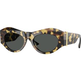 Versace Kvinde VE4477U 777/87 Solbriller Acetat Skildpadde Geometrisk Normal