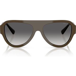 Jimmy Choo Kvinde JC5027 50608G Solbriller Acetat Grøn Grå Pilot Normal Skygge