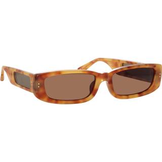 Linda Farrow TALITA LFL1419 C4 59 Solbriller Kvinder Tortoiseshell - Saffron Orange Tortoise - 59mm