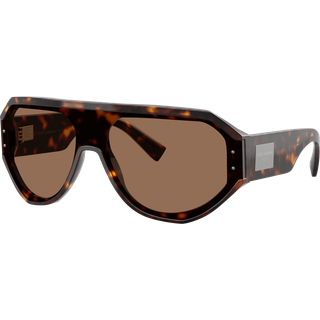 Dolce & Gabbana DG4481F Asian Fit 502/73 147 Solbriller Mænd Tortoiseshell - Dark Tortoise - 147mm