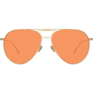 Linda Farrow CARTER LFL999 C4 65 Solbriller Mænd Guld - Light Gold - 65mm