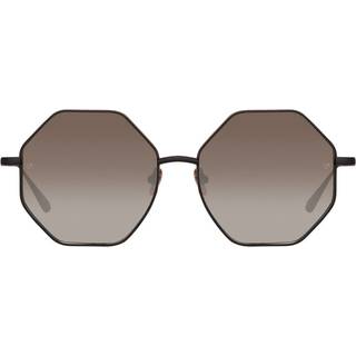 Linda Farrow LIANAS LFL1253 C1 55 Solbriller Mænd Black - Matte Black - 55mm