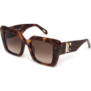 Just Cavalli SJC104 0752 51 Solbriller Kvinder Tortoiseshell - Polished Dark Tortoise - 51mm